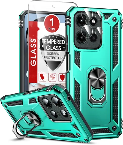 Vista 72 de LeYi Funda para Moto G Stylus 2022 4G (no compatible con 5G), funda para Moto G Stylus con 2 protectores de pantalla, funda protectora de grado Oro