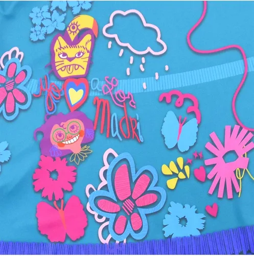 Vista 6 de Vestido Mirabel para niños, disfraz de cosplay para niñas, vestido de Mirabel Madrigal, falda de princesa, vestido de verano para fiesta