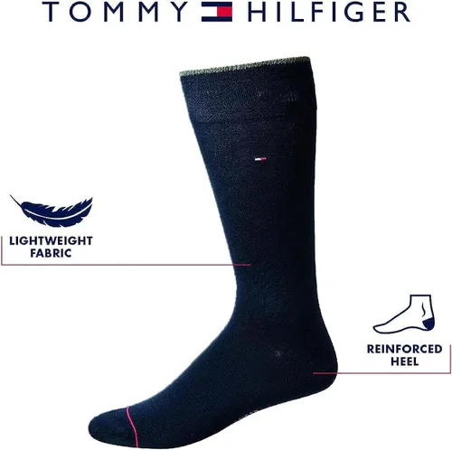 Vista 2 de Tommy Hilfiger Men's Dress Socks - Classic Comfort Crew Sock (10 Pack)