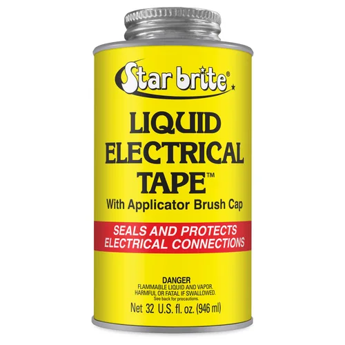 Vista 14 de STAR BRITE - Cinta aislante líquida eléctrica, tubo negro de 1 oz (084154)