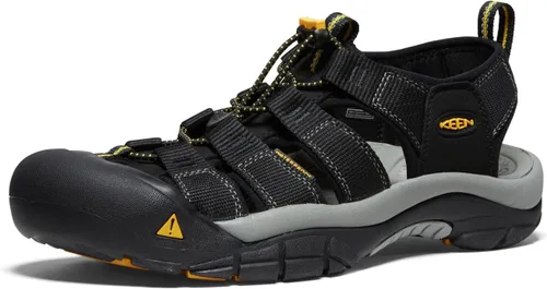 Vista 41 de KEEN Newport H2 Sandalias de punta cerrada para hombre Aleación/oro crema