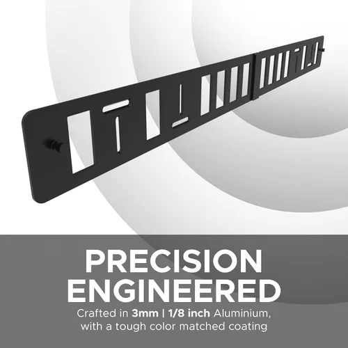 Vista 6 de Kit de soporte de pared para Playbar con accesorios de montaje para Sonos soundbar, diseñado en el Reino Unido por Soundbass