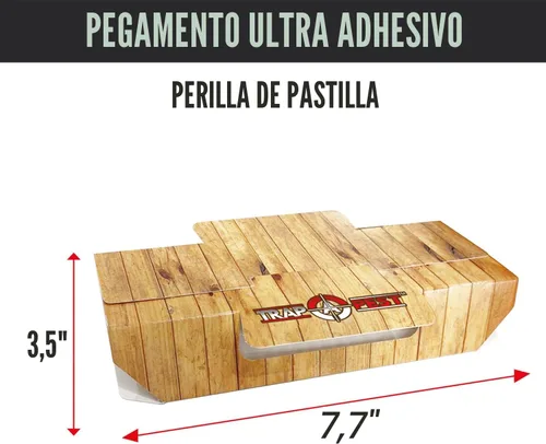 Vista 6 de Trampas adhesivas para cucarachas de interior (paquete de 18) - Trampas de pegamento para cucarachas, trampas para insectos con cebo para cucarachas