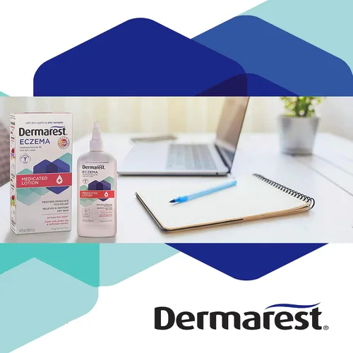 Vista 3 de Dermarest Loción medicada para eczemas, 4 onzas líquidas Caja, ZJ-020, 1, 1