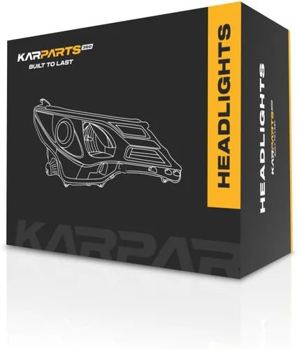 Vista 5 de KarParts360 Para GMC Sierra 2500/3500 HD 2007-2014 Conjunto de faros delanteros para lado del conductor y del pasajero Par Reemplazo