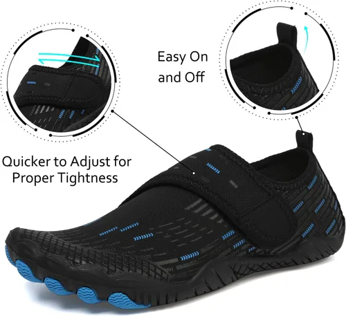 Vista 2 de Zapatos de agua para hombre y mujer, secado rápido, para natación, playa, piscina, calcetines de yoga para senderismo, caminar, buceo, surf