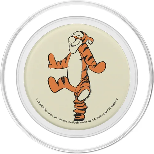 Vista 2 de Disney Winnie The Pooh Tigger Bouncing Retrato PopSockets MagSafe PopGrip para iPhone