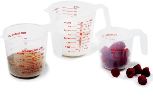 Vista 4 de Norpro 1 Taza de medición de plástico, multicolor