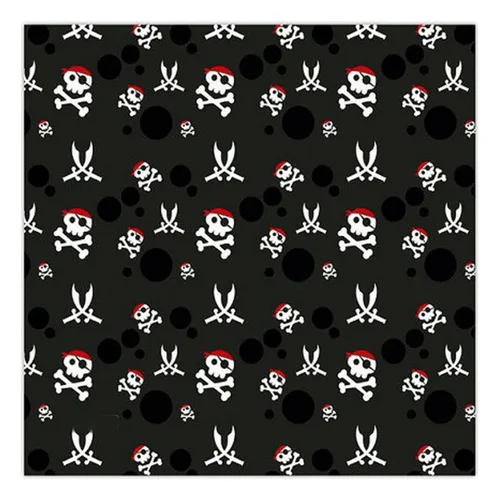 Vista 3 de Mascarilla Higiénica de Tela Reutilizable 6-9 años Pirata