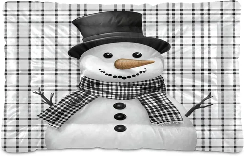 Vista 44 de Almohadilla de cama para mascotas con estampado de vaca 3D, tapete suave para cama de perro con parte inferior antideslizante, almohadilla de jaula