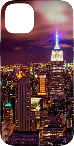 Vista 15 de Funda para iPhone 16 New York City Skyline NYC