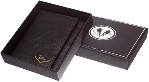 Vista 5 de Nueva cartera personalizada Swanky Badger Cartera triple, ranuras para tarjetas y tarjetas