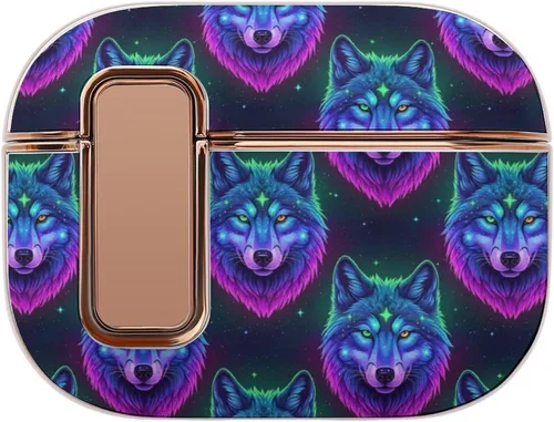 Vista 9 de Funda protectora de plástico suave compatible con Airpods Pro 2, funda de carga inalámbrica Dragon, accesorios para mujer