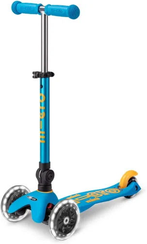 Vista 11 de Micro Kickboard - Mini Deluxe Scooter LED Plegable, 3 Ruedas, Inclinarse para Dirigir, Scooter Micro de Diseño Suizo con Ruedas LED que se Iluminan