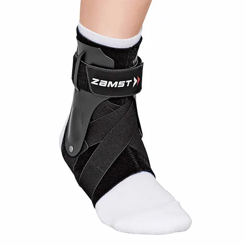Vista 8 de Zamst A2-DX Tobillera Negra para Deportes - Soporte Deportivo Transpirable para Tobillo para Hombres y Mujeres con Estabilizadores de Protección