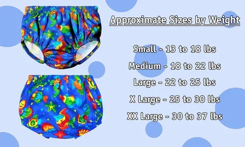 Vista 6 de Water Gear - Pañal para natación, color azul