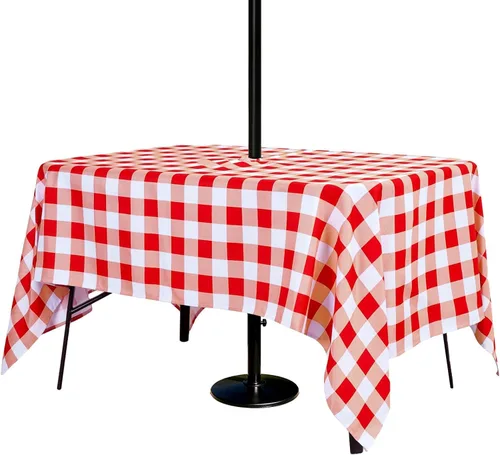 Vista 11 de Poise3EHome - Mantel impermeable antiderrames para exteriores e interiores, para camping, picnic, té de la tarde, asados, flores