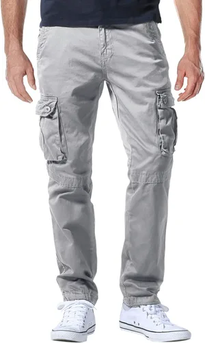 Vista 27 de Match Men's Casual Cargo Pants