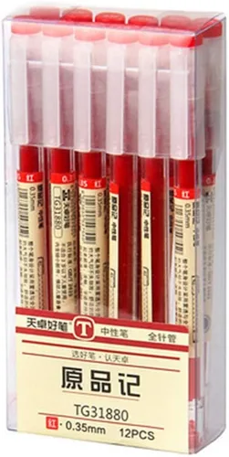 Vista 9 de 12 bolígrafos de tinta de gel negra de 0.014 in, bolígrafo extrafino, escritura suave para tomar notas, suministros escolares de oficina, regalos