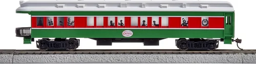 Vista 9 de Juego de tren Lionel Christmas Express LionChief Bluetooth eléctrico de calibre HO con control remoto, multicolor