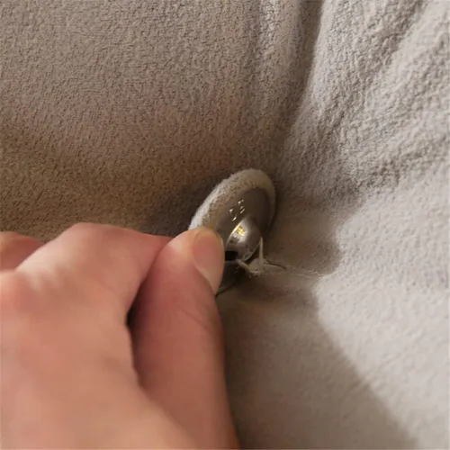 Vista 6 de Cabecera triangular grande, almohada de cuña para apoyabrazos de lectura, soporte de posicionamiento, cojín con funda extraíble, plata