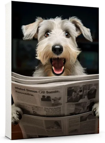 Vista 11 de Thuan Affenpinscher - Póster de lienzo con tus fotos, arte de pared para decoración del hogar, regalo conmemorativo para amantes de las mascotas