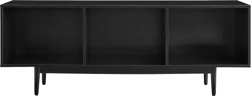 Vista 2 de Crosley Furniture Liam - Soporte para TV de almacenamiento de discos grande