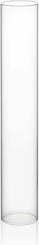 Vista 15 de WGVI Funda para portavelas Hurricane, ancho de 2 pulgadas, altura de 12 pulgadas, portavelas cilíndrico de vidrio transparente, tubo de chimenea