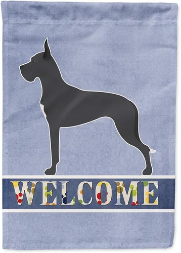 Vista 140 de Caroline's Treasures BB5552GF Affenpinscher Bandera de bienvenida para jardín, bandera decorativa para patio exterior, patio, parterres