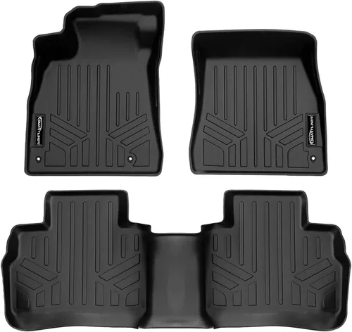 Vista 9 de SMARTLINER Tapete de suelo para maletero de carga para todo tipo de clima, compatible con Nissan Sentra 2013-2013