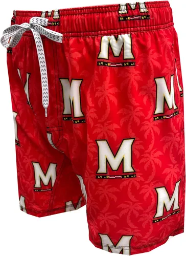 Vista 8 de Wes and Willy NCAA Palm Tree - Traje de baño para hombre