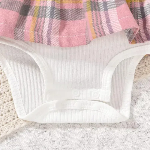 Vista 87 de Unutiylo Ropa de bebé recién nacida prematura con tirantes, traje de otoño e invierno, traje de manga larga con volantes