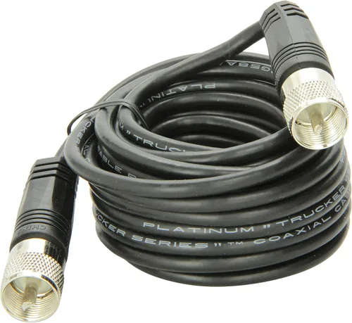 Vista 5 de Cobra Radio CB profesional de 29 LTD + cable coaxial RG-58A/U de 18 pies con conectores Pl-259
