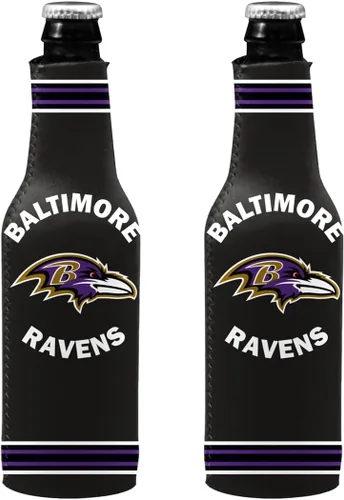 Vista 57 de Soporte aislante para latas y botellas de fútbol americano enfriador de bebidas Huggie (Nueva Orleans (Saints) - Negro) Nueva Orleans (Santos)