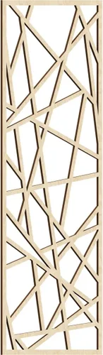 Vista 182 de Conway Paneles de pared decorativos de madera con calado, 9 3/8 pulgadas de ancho x 24 3/8 pulgadas de alto x 1/4 de alto, aliso