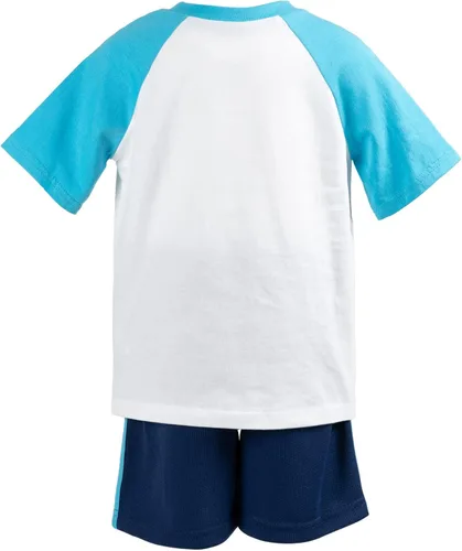 Vista 7 de Blue's Clues & You! Conjunto de camiseta y pantalones cortos de malla con gráfico raglán