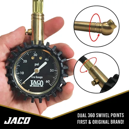 Vista 6 de JACO ElitePro, medidor de presión para neumáticos, 60 PSI