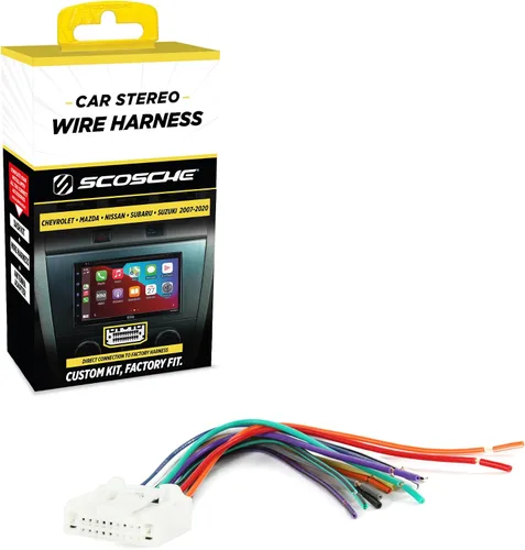 Vista 6 de Scosche Adaptador de antena NAA2B para estéreo de automóvil compatible con vehículos Nissan y Subaru seleccionados 2007-2019 - Adaptador de antena