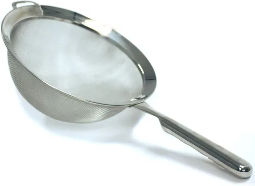 Vista 7 de Norpro, Colador doble de malla de acero inoxidable KRONA de 5 pulgadas, 5 pulgadas, como se muestra