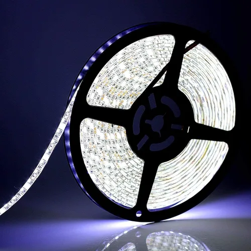 Vista 11 de Tiras de Luces LED Rojas Impermeables de 600 LEDs, SUPERNIGHT Tiras de Luces LED de 12 Voltios 16.4 Pies Iluminación de Cuerda LED para Barco