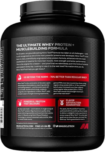 Vista 3 de Polvo para musculación MuscleTech Nitro Tech., 1, 1
