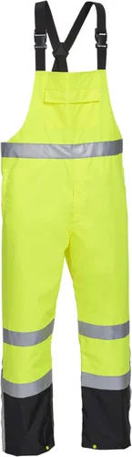 Vista 5 de John Deere Hi-Visibility Rain Suit, ANSI Class 3, Poly Oxford with PU Backing, Hi-Vis YellowBlack