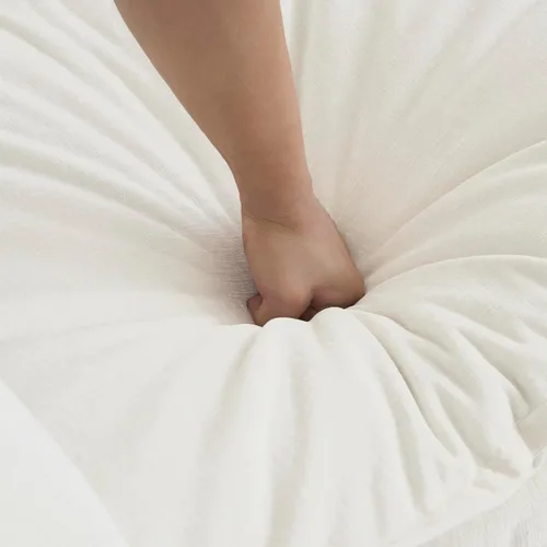 Vista 6 de Sofá modular de felpilla de 111.4 pulgadas, moderno juego de sofá de 3 asientos con asiento profundo, cómodo sofá nube con cojín de espuma doble