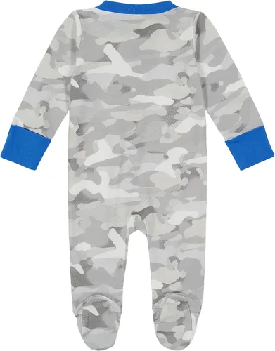 Vista 2 de Under Armour Enterizo para bebé niño, cierre con cremallera, logotipo y diseños impresos