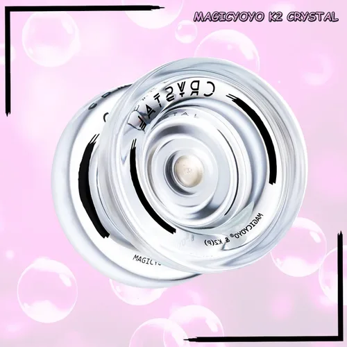 Vista 9 de MAGICYOYO Yoyos N11 Professional Unresponsive, paquete de 2 unidades – K2 Crystal Responsive Yoyo para niños, Yoyo de aleación de metal Pro Yoyo