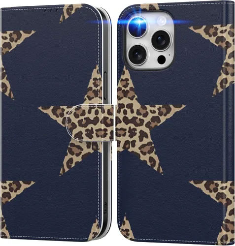 Vista 103 de DEENAKIN Funda tipo cartera para iPhone 15 con tarjetero + clip para efectivo, bloqueo RFID, protección contra caídas de grado militar y obras