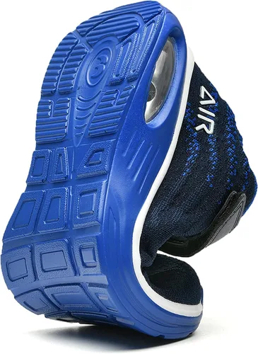 Vista 4 de DNOEKW Tenis deportivos para correr para niñas y niños, ligeros, transpirables, unisex