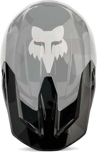 Vista 8 de Fox Racing V1 Casco de Motocross Dirt Bike con Visera, Negro, Pequeño/Mediano