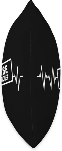 Vista 2 de Nurse Practitioner Job Design NP Registered Nurses Practitioner Heartbeat Love NP - Almohada de enfermería, 16 x 16 pulgadas, multicolor