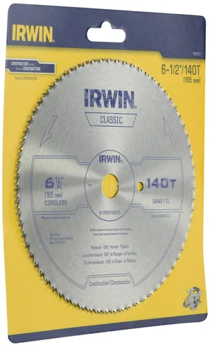 Vista 4 de IRWIN Tools Marathon WeldTec Hoja de sierra circular, 5-3/8 pulgadas, 18 dientes (4935203)